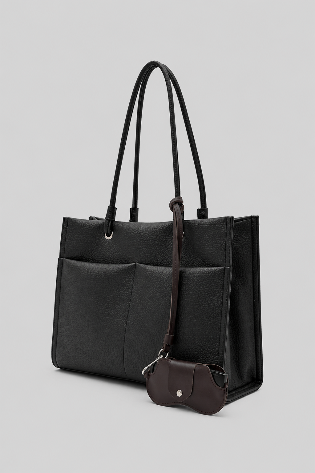 Sonia Gözlük Kılıflı Omuz Çantası Siyah