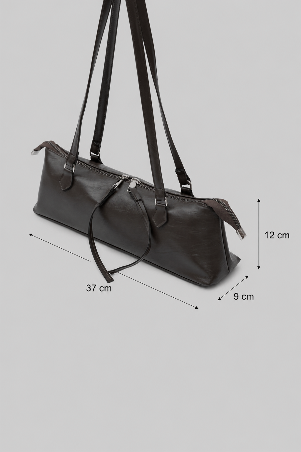 Marina Basic Baget Çanta Kahve