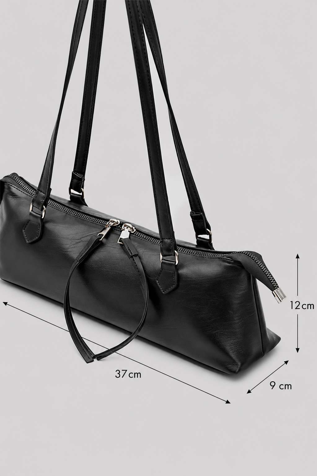 Marina Basic Baget Çanta Siyah