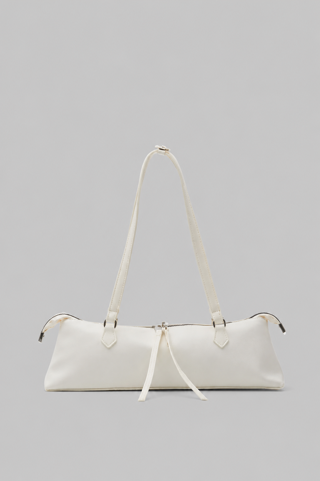 Marina Basic Baget Çanta Krem