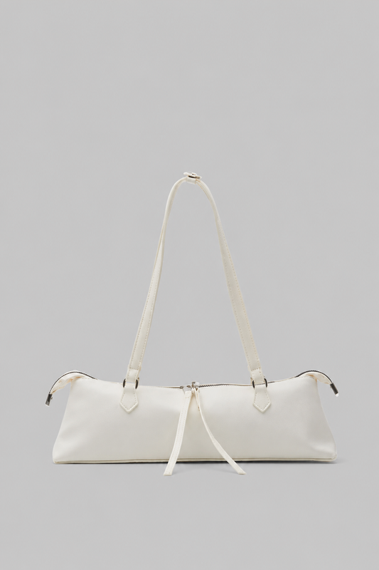 Marina Basic Baget Çanta Krem