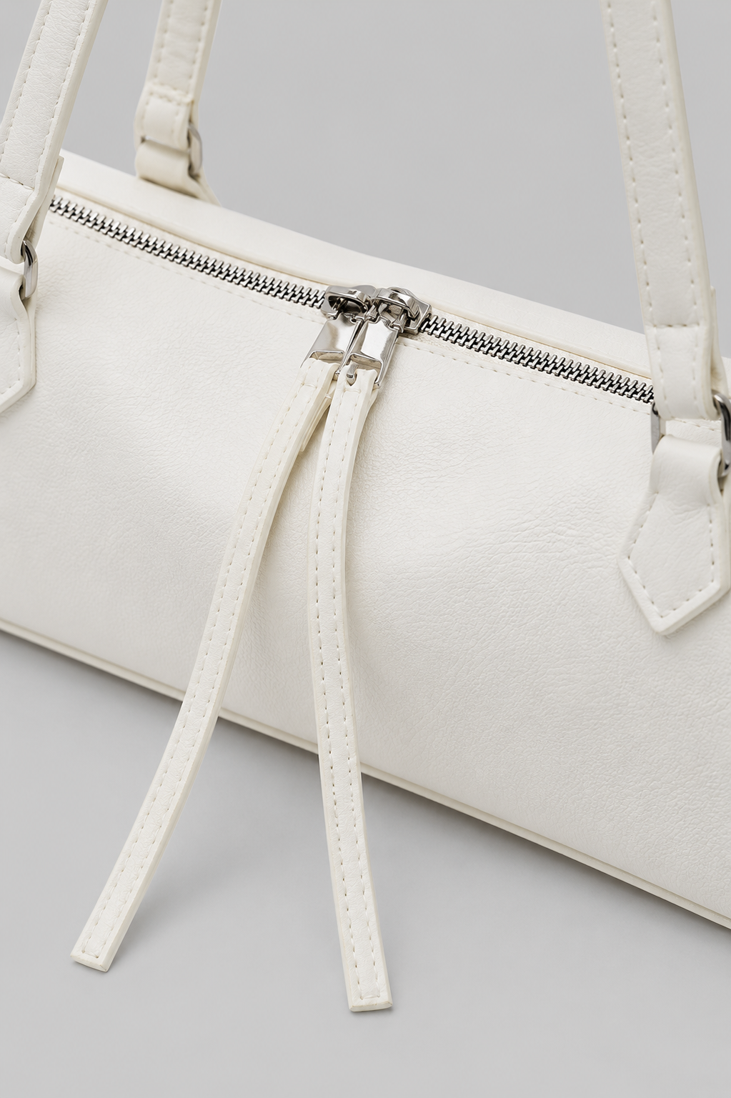 Marina Basic Baget Çanta Krem