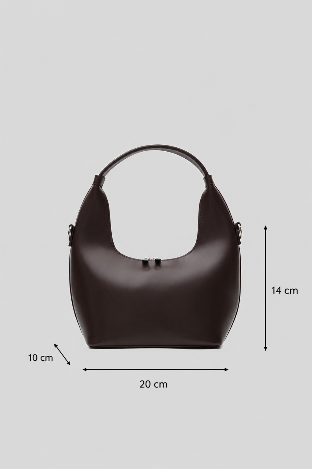 Mini Bucket Çapraz Çanta Acı Kahve