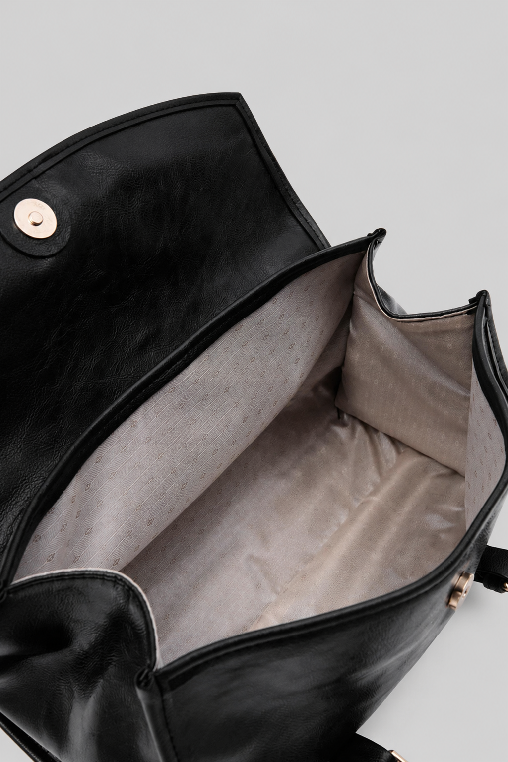 Lucia Vintage Baget Çanta Siyah