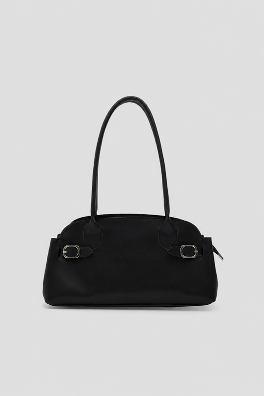 Vany Vintage Baget Çanta Siyah