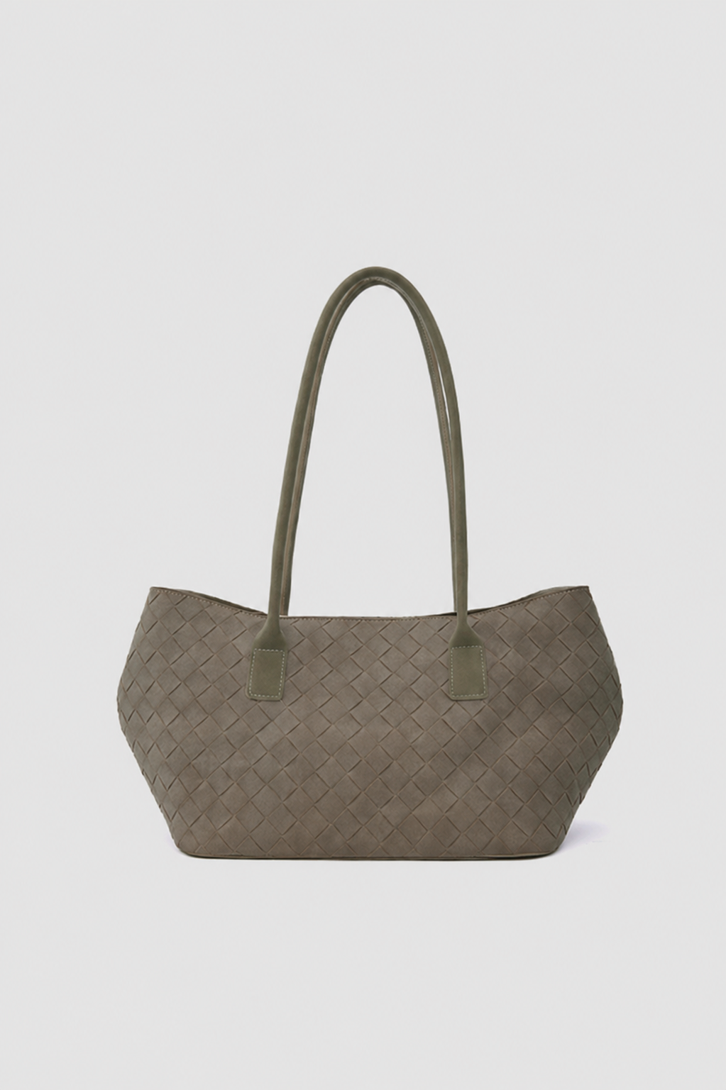 Velora Süet Shopper Omuz Çantası Vizon
